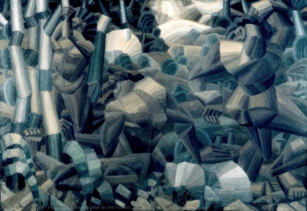 Desnudos en el bosque de Fernan Léger